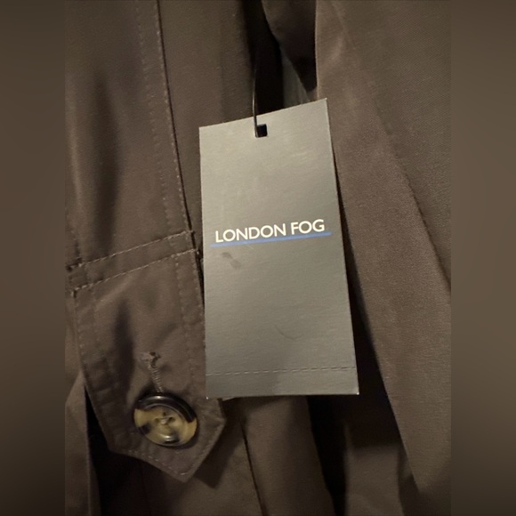 London Fog Women’s Trench Coat with Hood, Truffle, Medium - Picture 5 of 6